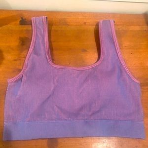 Fabletics Harper Seamless Sports Bra, never worn with tags. Medium, fits small.